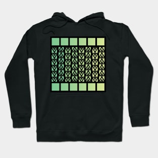 “Dimensional Directions” - V.6 Green - (Geometric Art) (Dimensions) - Doc Labs Hoodie